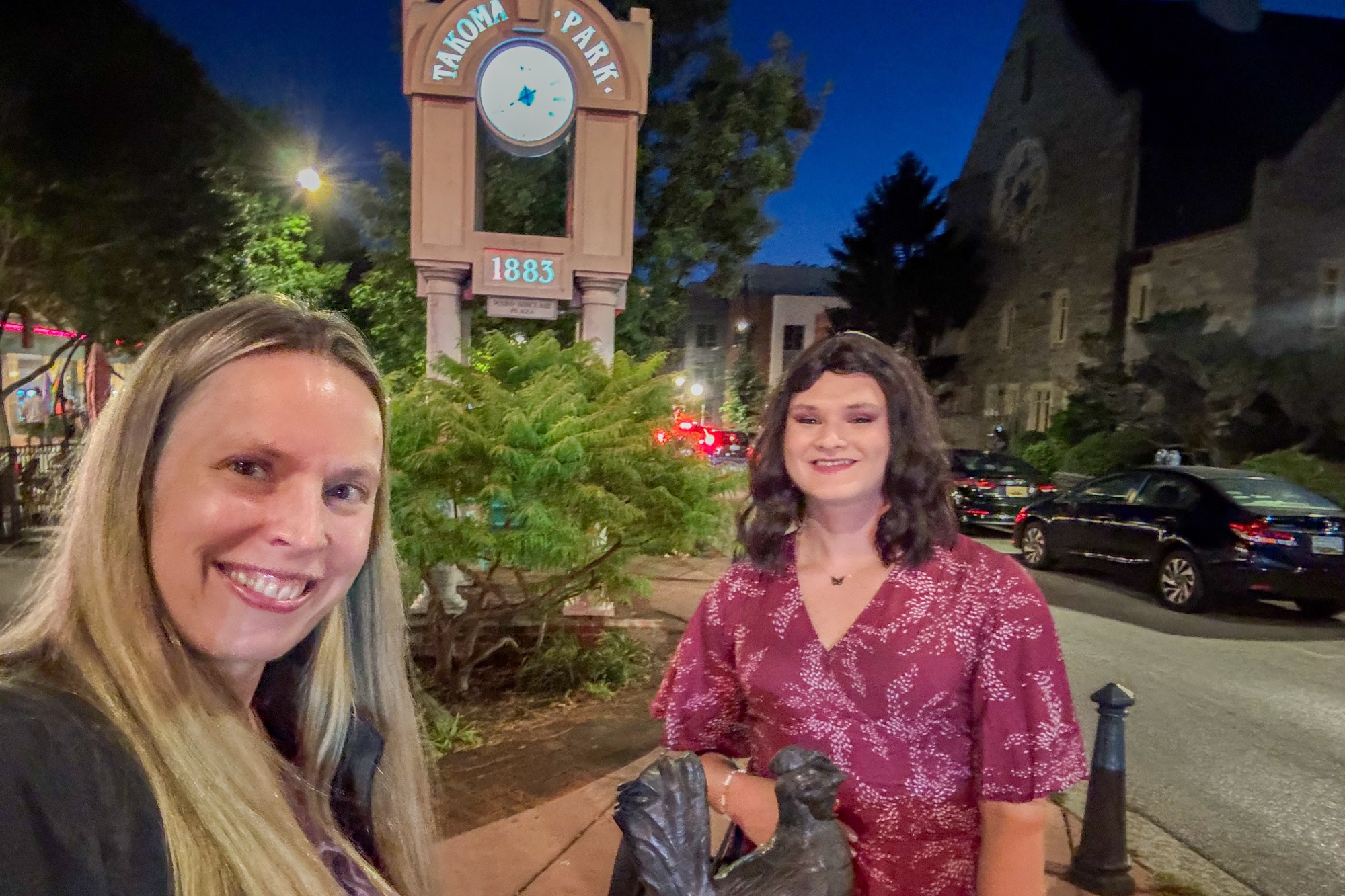 Lauren’s Crossdresser Outing to Downtown Takoma Park